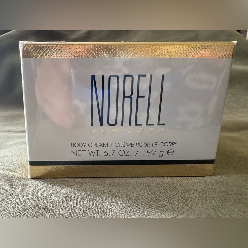 Norell New York Body Cream - New in Box Wrapped in Cellophane.